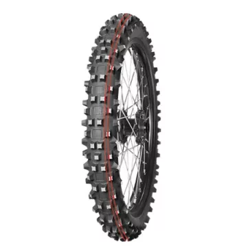   MITAS gumiköpeny 120/80-19 TERRA FORCE MX-SAND 63M TT (dupla piros csík) hátsó kerékre