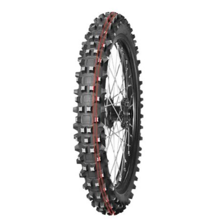 MITAS gumiköpeny 120/80-19 TERRA FORCE MX-SAND 63M TT (dupla piros csík) hátsó kerékre