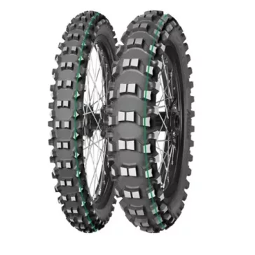   MITAS gumiköpeny 80/100-21 TERRA FORCE-EX SM SUPER LIGHT 51M TT zöld csík első kerékre
