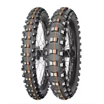   MITAS gumiköpeny 80/100-21 TERRA FORCE-MX SM 51M (piros és sárga csík) TT első kerékre
