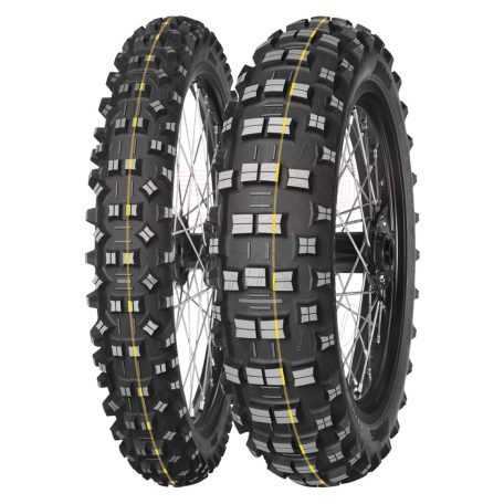 MITAS gumiköpeny 140/80-18 TERRA FORCE-EF SUPER 70R TT HÁTSÓ KERÉKRE (SÁRGA CSÍK) DOT 03-05/2023