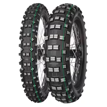   MITAS gumiköpeny 90/100-21 TERRA FORCE-EF SUPER LIGHT (zöld csík) 57R TT első kerékre