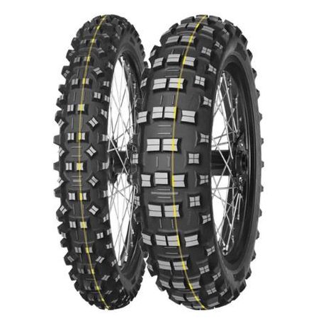 MITAS gumiköpeny 90/90-21 TERRA FORCE-EF SUPER 54R (sárga csík) TT első kerékre