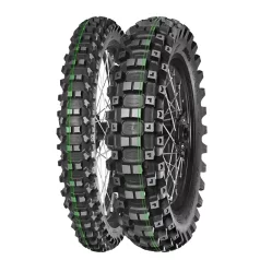   MITAS gumiköpeny 90/100-12 TERRA FORCE-EX MH SUPER SOFT (dupla zöld csík) 46M TT hátsó kerékre