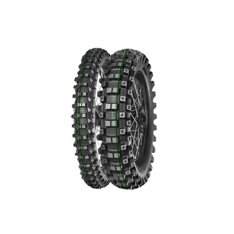 MITAS gumiköpeny 90/90-21 TERRA FORCE-EX SM SUPER LIGHT zöld csík 54M TT első kerékre