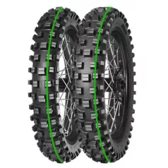   MITAS gumiköpeny 120/90-18 TERRA FORCE-EX XT-754 SUPER LIGHT 65M TT hátsó kerékre (zöld csík)