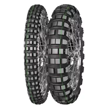   MITAS gumiköpeny 90/90-21 ENDURO TRAIL-RALLY PRO SUPER LIGHT (zöld csík) 54R TT M+S első kerékre
