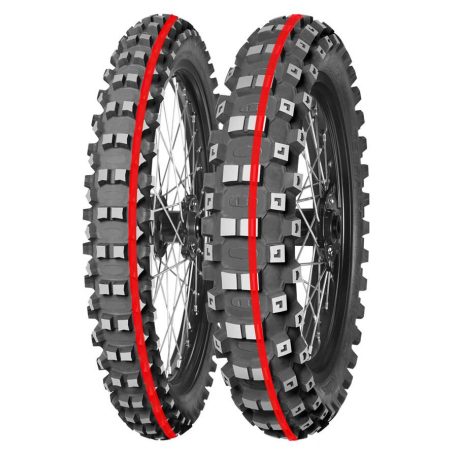 MITAS gumiköpeny 90/90-14 TERRA FORCE-MX MH PITCROSS MEDIUM HARD (piros csík) TT 46M NHS első kerékre