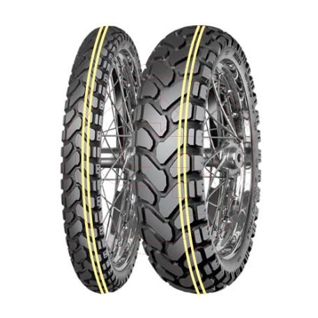 MITAS gumiköpeny 140/80B18 ENDURO TRAIL DAKAR (dupla sárga csík) 70H M+S hátsó kerékre