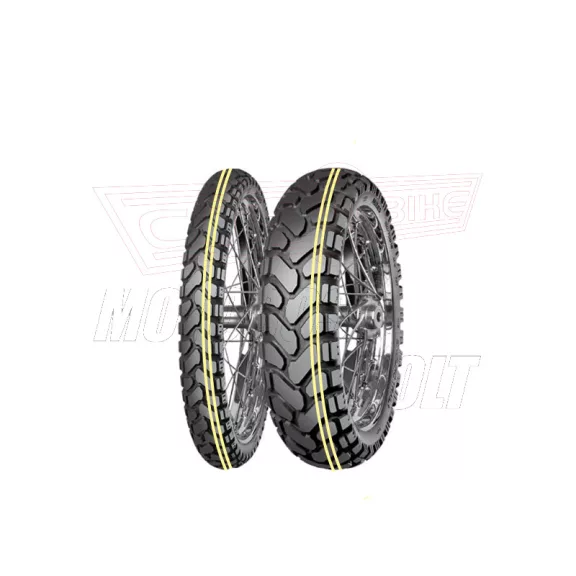 MITAS gumiköpeny 170/60B17 ENDURO TRAIL+ DAKAR kettős sárga csík 72H M+S hátsó kerékre MITAS gumiköpeny 170/60B17 ENDURO TRAIL+ DAKAR kettős sárga csík 72H M+S hátsó kerékre
