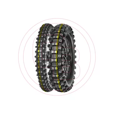   MITAS gumiköpeny 80/100-21 TERRA FORCE-EX MH SUPER (sárga csík) 51R TT első kerékre