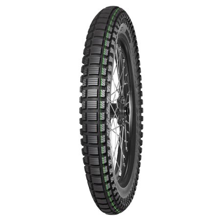 MITAS gumiköpeny 3.75-19 SPEEDWAY SOFT 61P TT NHS (zöld csík) hátsó kerékre
