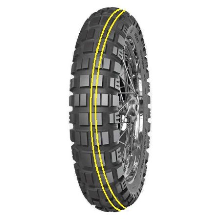 MITAS gumiköpeny 150/70B17 ENDURO TRAIL XT DAKAR 69T TL/TT M+S (dupla sárga csík) hátsó kerékre