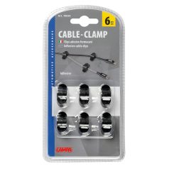 Kábeltartó öntapadós (6 db) LAMPA