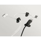 Kábeltartó öntapadós (6 db) LAMPA