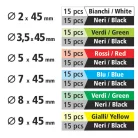 Zsugorcső készlet 180 db-os