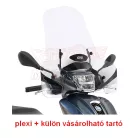 Plexi-szélvédő SYM HD (2019) / Piaggio Medley 125-150i-Get/Medley S 125-150i-Get (2020-2024) GIVI