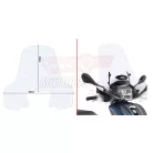 Plexi-szélvédő SYM HD (2019) / Piaggio Medley 125-150i-Get/Medley S 125-150i-Get (2020-2024) GIVI