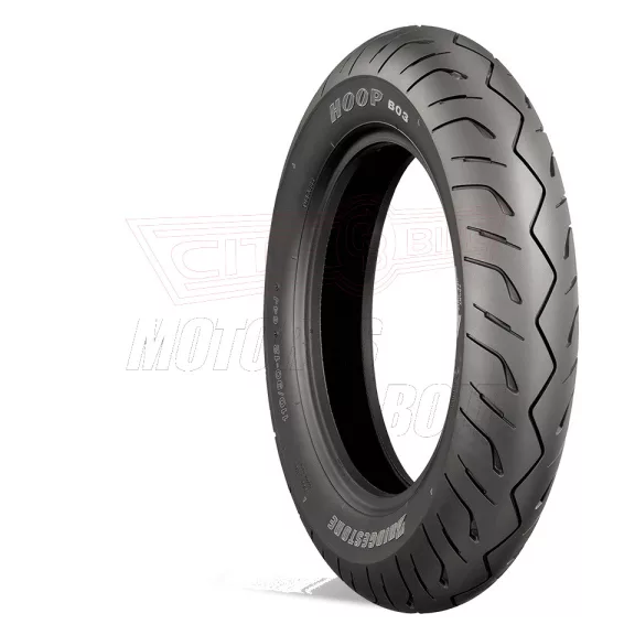 BRIDGESTONE gumiköpeny 120/80-14 HOOP B03 58S TL első kerékre BRIDGESTONE gumiköpeny 120/80-14 HOOP B03 58S TL első kerékre