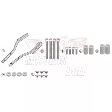Csomagtartó alap KTM DUKE 125-390 (2017-2023) GIVI