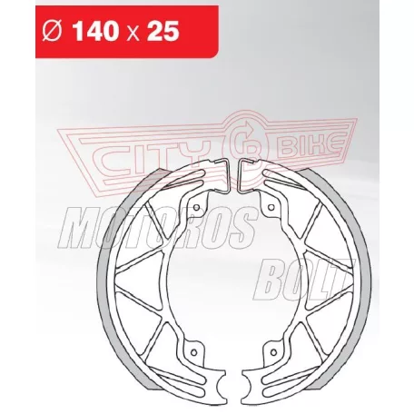 Fékpofa GILERA RUNNER 125-180 FXR EBC