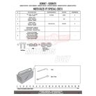 Kiegészítő szett csomagtartóhoz  MOTO GUZZI  V7 850 STONE / SPECIAL (21 > 24) motorokhoz GIVI