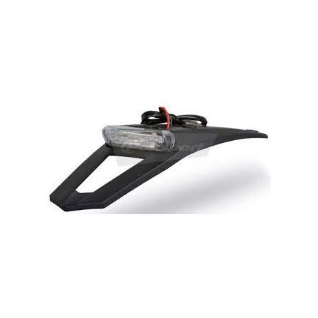 Hátsó sárvédő toldat ledes fehér búrás lámpával  POLISPORT