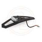 Hátsó sárvédő toldat ledes fehér búrás lámpával  POLISPORT