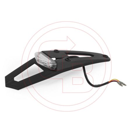 Hátsó sárvédő toldat ledes fehér búrás lámpával  POLISPORT