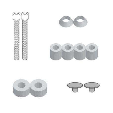 GIVI 8719KIT – Adapter Benelli TRK 702/702 X oldaldoboz-tartókhoz