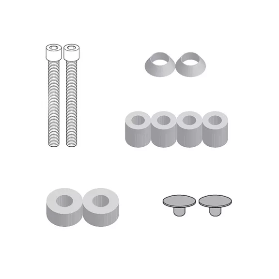 GIVI 8719KIT – Adapter Benelli TRK 702/702 X oldaldoboz-tartókhoz GIVI 8719KIT – Adapter Benelli TRK 702/702 X oldaldoboz-tartókhoz