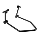 LAMPA motoremelő bak, hátsó kerékhez, villás adapterrel