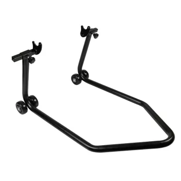LAMPA motoremelő bak, hátsó kerékhez, villás adapterrel