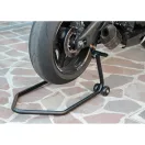 LAMPA motoremelő bak, hátsó kerékhez, villás adapterrel