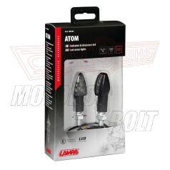 Index komplett UNIVERZÁLIS Atom fekete LED