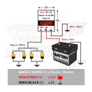 Indexrelé 12V Led 3 kábeles 2A 6/12/24 Volt