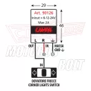 Indexrelé 12V Led 3 kábeles 2A 6/12/24 Volt