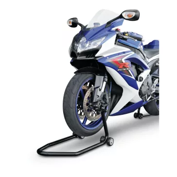 LAMPA motoremelő bak, első kerékhez, tüskés tartóval