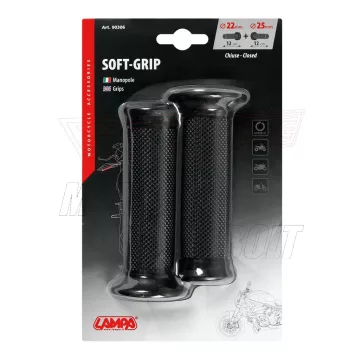 Markolat gumi LAMPA sport fekete zárt végű