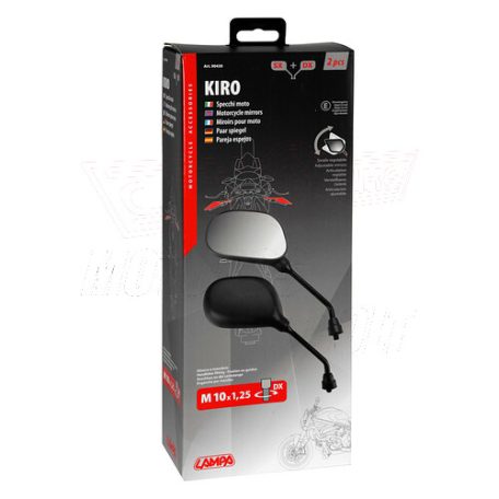 Tükör Lampa KIRO menet M10x1,25 jobb (1pár)