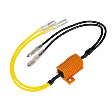 Előtétellenállás indexhez 12V 25W 6Ohm (2db)