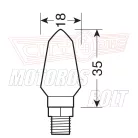 Index komplett UNIVERZÁLIS Micro Led fekete