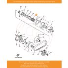 Kontraszt rugó gyári Yamaha