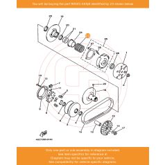 Kontraszt rugó gyári Yamaha