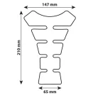 Tankvédő (tankpad) fekete X4
