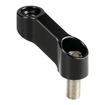   LAMPA 90537 tükörszélesítő – alumínium adapter, 40 mm kiterjesztés, 27 mm emelés, M8 jobbos
