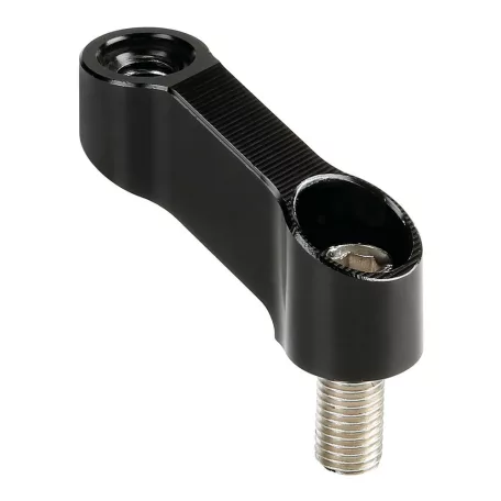 LAMPA 90537 tükörszélesítő – alumínium adapter, 40 mm kiterjesztés, 27 mm emelés, M8 jobbos