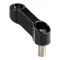 LAMPA 90537 tükörszélesítő – alumínium adapter, 40 mm kiterjesztés, 27 mm emelés, M8 jobbos