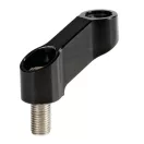 LAMPA 90538 tükörszélesítő M10 jobb – alumínium adapter, 40 mm kiterjesztés, 27 mm emelés