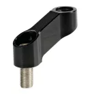 LAMPA 90538 tükörszélesítő M10 jobb – alumínium adapter, 40 mm kiterjesztés, 27 mm emelés